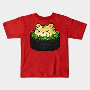 Cute Hamster Sushi Costume Kids T-Shirt